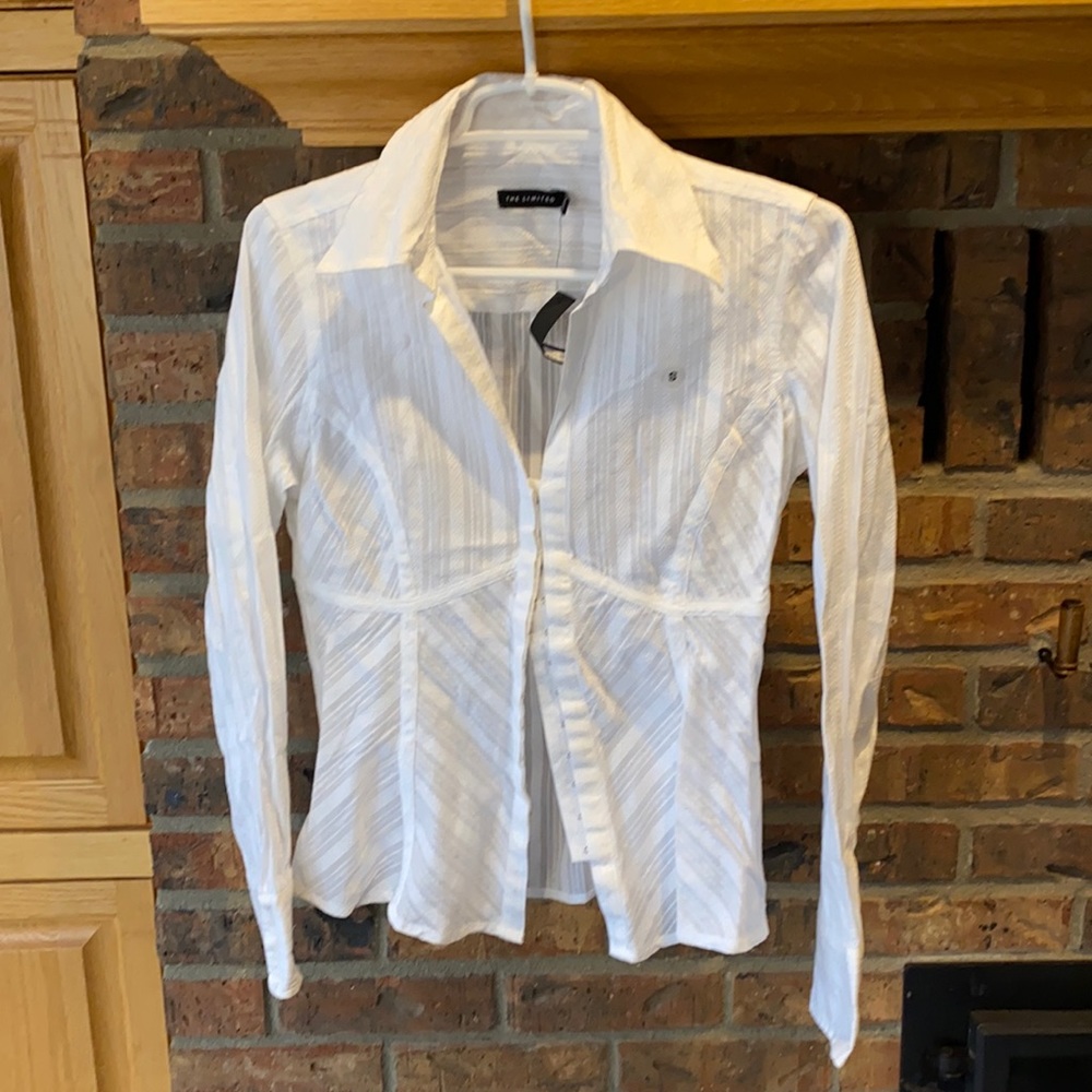 Limited white bodice shirt NWT